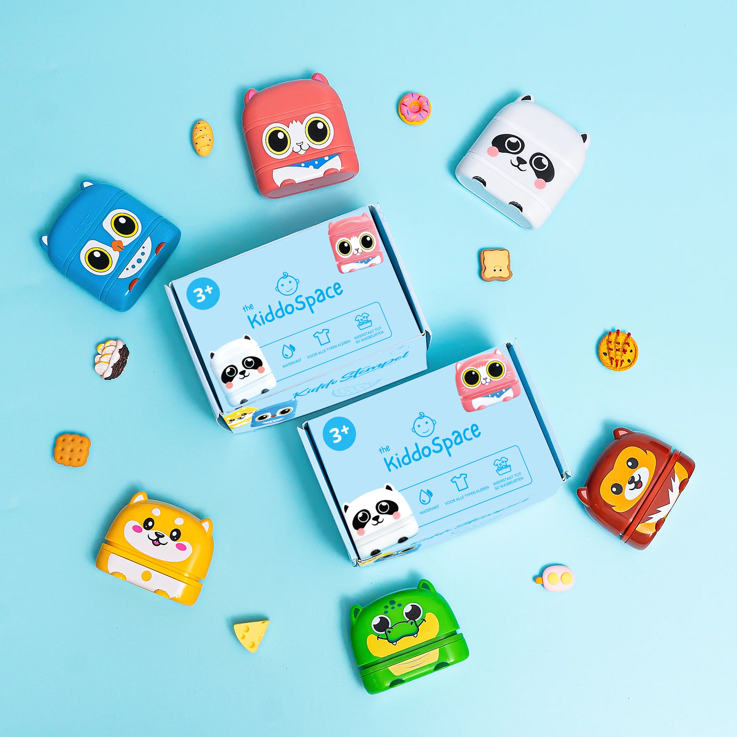 KiddoStempel™ - Aangepaste Naamstempel
