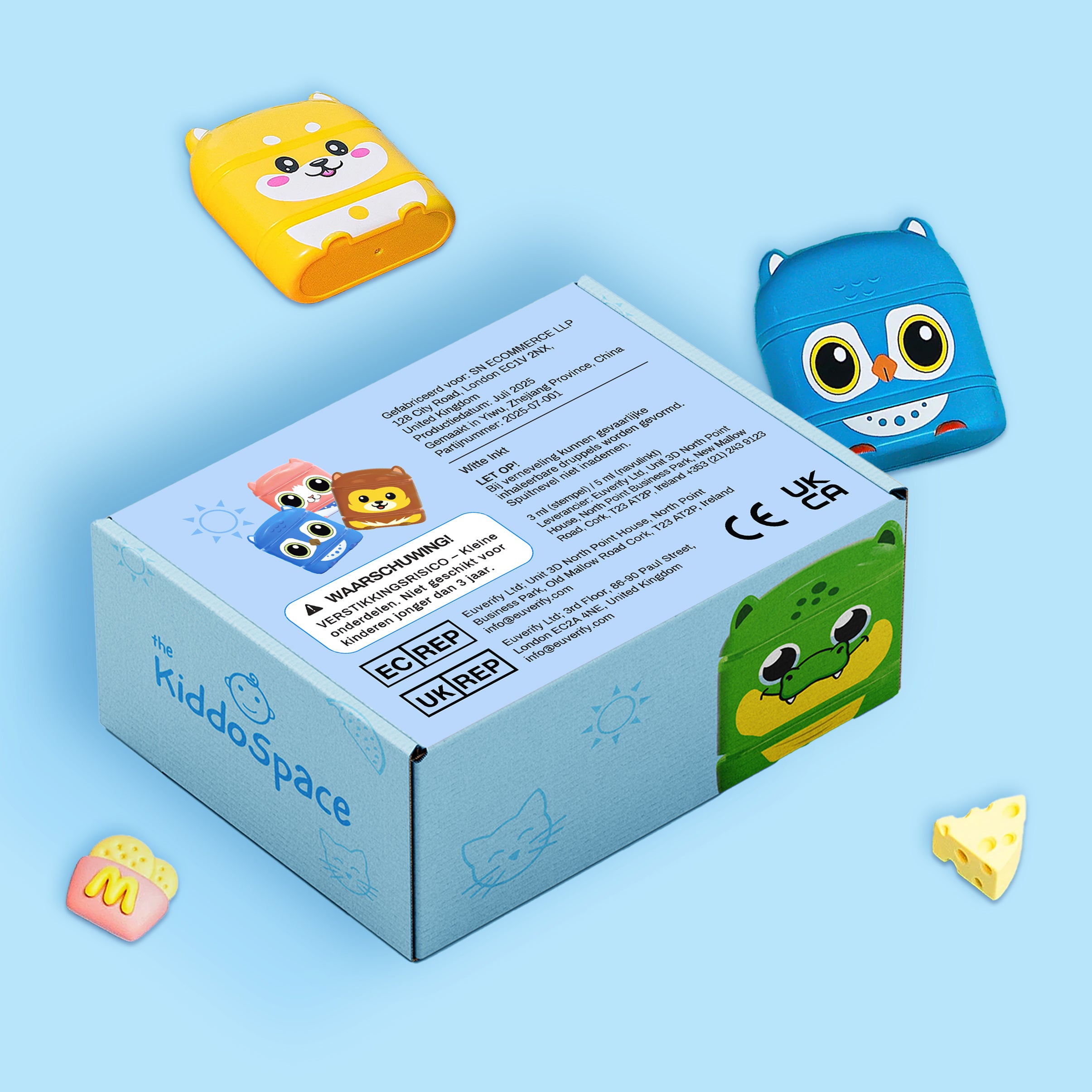 KiddoStempel™ - Aangepaste Naamstempel